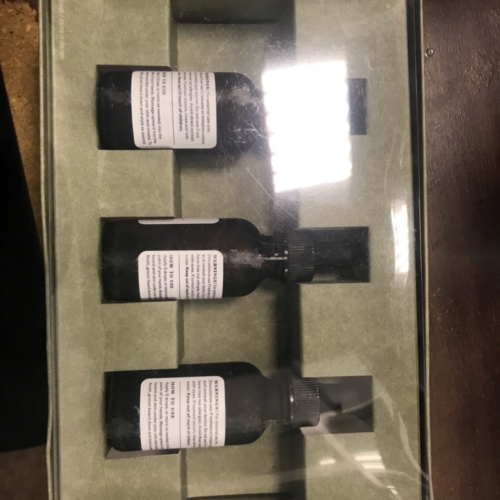 Beard oil